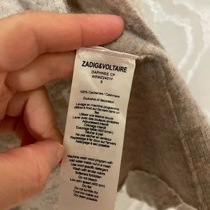 Zadig & Voltaire fine cashmere cardigan